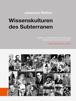 cover image of Wissenskulturen des Subterranen